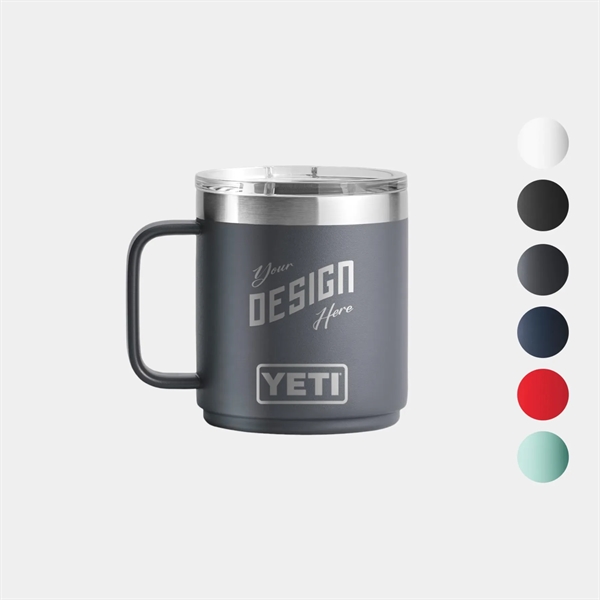 10 Oz YETI® Stainless Steel Insulated Stackable Mug - 10 Oz YETI® Stainless Steel Insulated Stackable Mug - Image 0 of 7