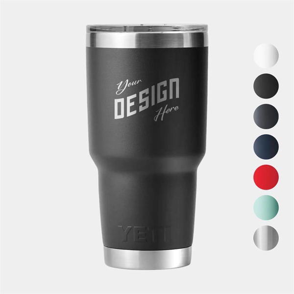 30 Oz YETI® Rambler Stainless Steel Vacuum Insulated Tumbler - 30 Oz YETI® Rambler Stainless Steel Vacuum Insulated Tumbler - Image 0 of 18