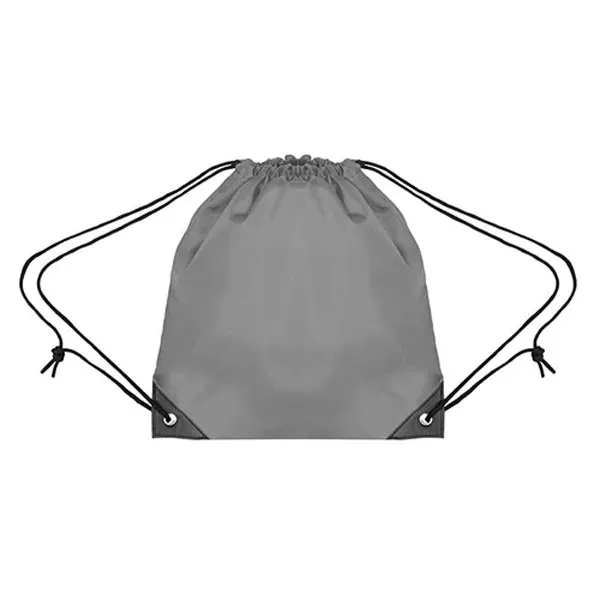 Youth Polyester Drawstring Bag - Youth Polyester Drawstring Bag - Image 10 of 11