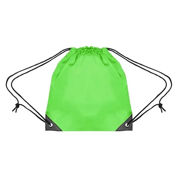 Youth Polyester Drawstring Bag - Youth Polyester Drawstring Bag - Image 7 of 11