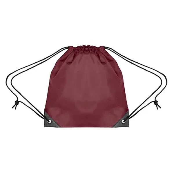 Youth Polyester Drawstring Bag - Youth Polyester Drawstring Bag - Image 6 of 11