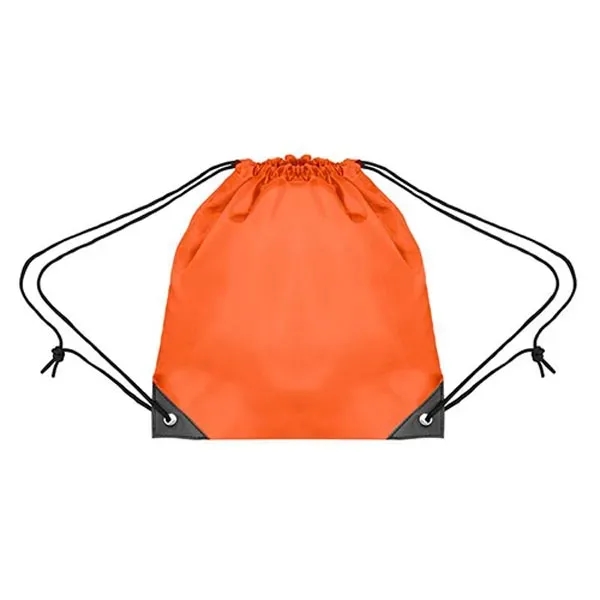 Youth Polyester Drawstring Bag - Youth Polyester Drawstring Bag - Image 4 of 11