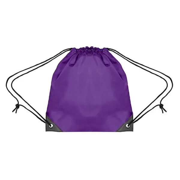 Youth Polyester Drawstring Bag - Youth Polyester Drawstring Bag - Image 3 of 11