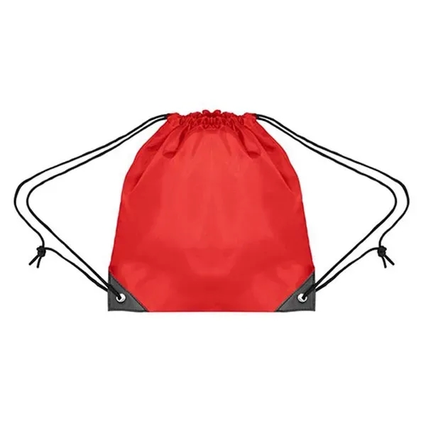 Youth Polyester Drawstring Bag - Youth Polyester Drawstring Bag - Image 2 of 11