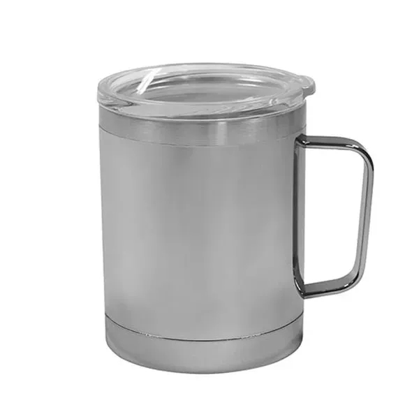 12 Oz. Stainless Steel Mug - 12 Oz. Stainless Steel Mug - Image 2 of 3