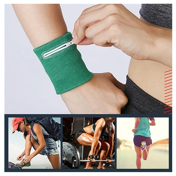 Breathable Wrist Wallet Pouch - Breathable Wrist Wallet Pouch - Image 1 of 3