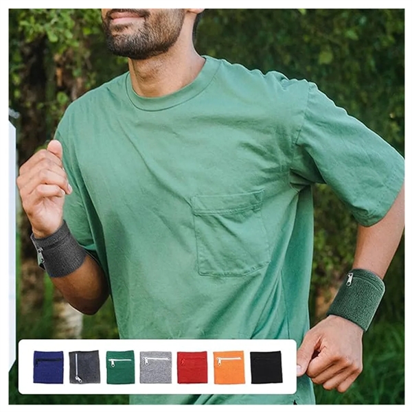 Breathable Wrist Wallet Pouch - Breathable Wrist Wallet Pouch - Image 3 of 3