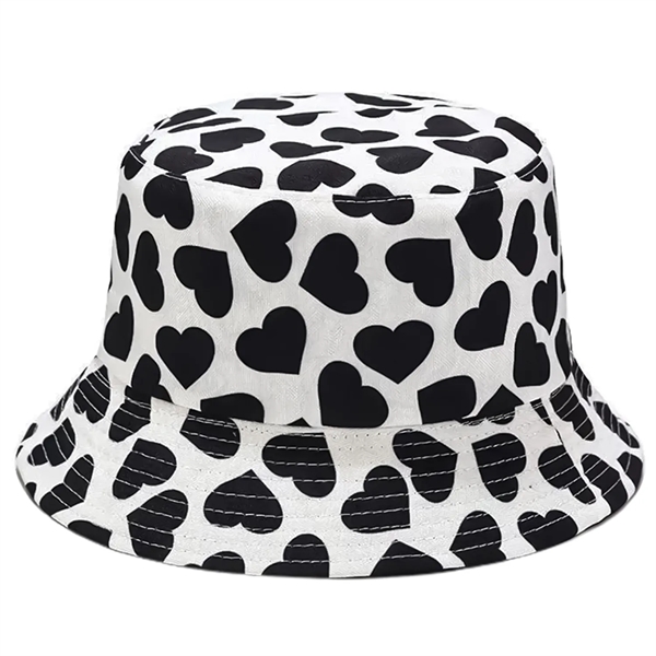 Sublimated Fishing Bucket Hat w/ Adjuster & Brim - Sublimated Fishing Bucket Hat w/ Adjuster & Brim - Image 5 of 5