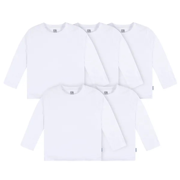 5-Pack Baby & Toddler Premium Long Sleeve T-Shirt - 5-Pack Baby & Toddler Premium Long Sleeve T-Shirt - Image 2 of 5
