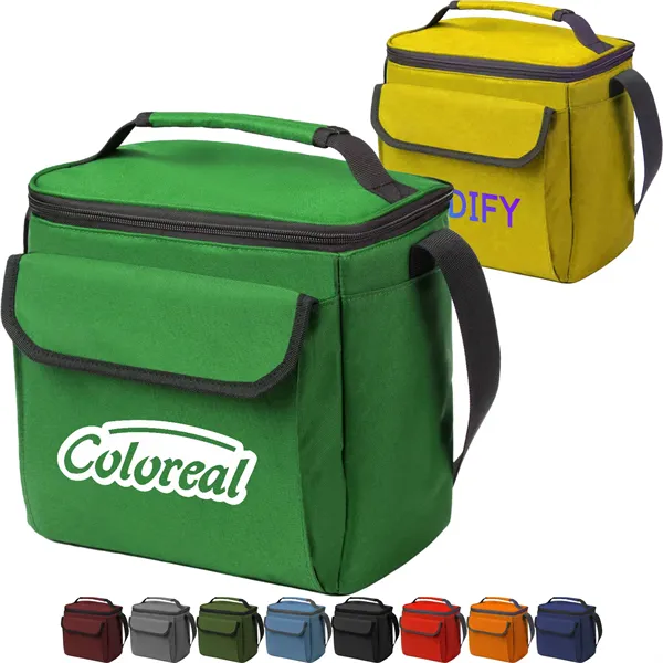 Lightweight 18-Can Insulated Cooler Bag (11" x 10" x 6") - Lightweight 18-Can Insulated Cooler Bag (11" x 10" x 6") - Image 0 of 13