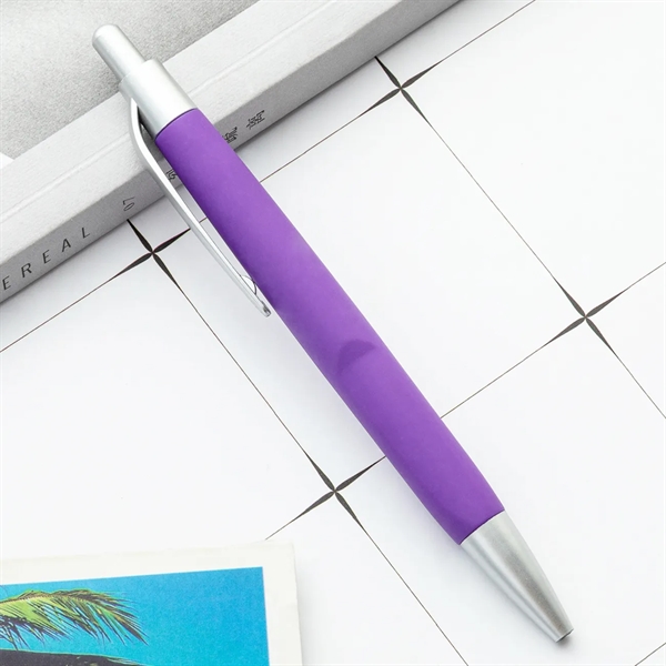 Click action Soft Touch Plastic Pen - Click action Soft Touch Plastic Pen - Image 3 of 7