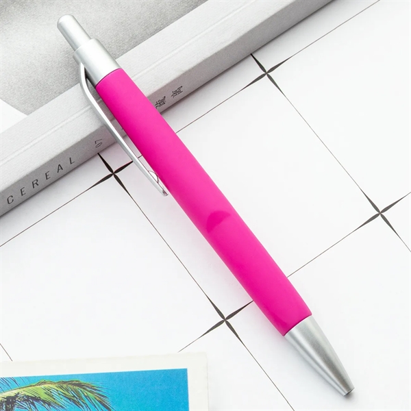 Click action Soft Touch Plastic Pen - Click action Soft Touch Plastic Pen - Image 6 of 7