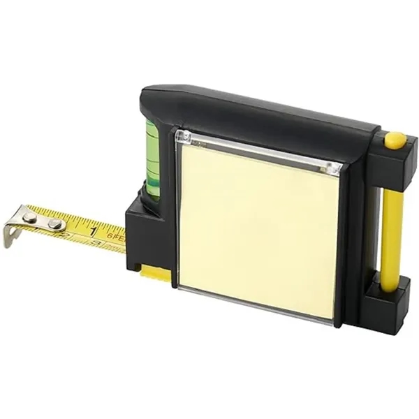 Popular 10 Foot Measuring Tape With Level & Pad & Pen - Popular 10 Foot Measuring Tape With Level & Pad & Pen - Image 1 of 8