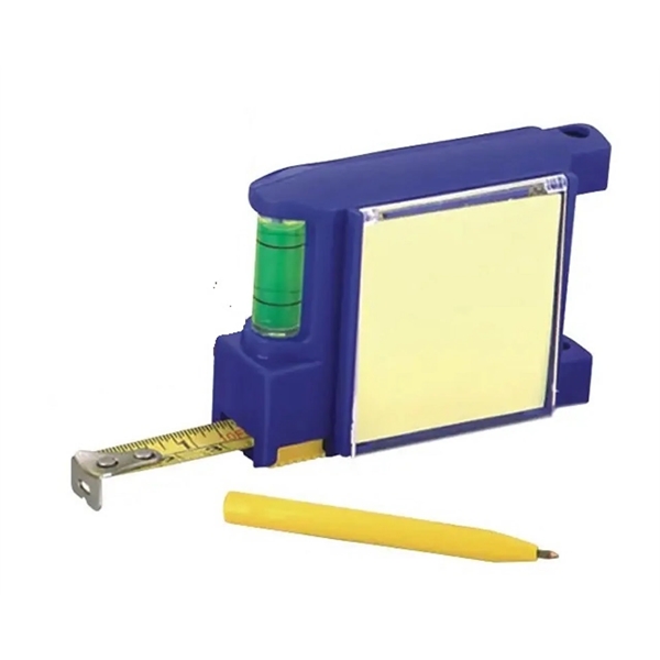 Popular 10 Foot Measuring Tape With Level & Pad & Pen - Popular 10 Foot Measuring Tape With Level & Pad & Pen - Image 2 of 8