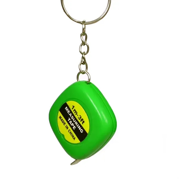 Square Tape Measure Keychain - Square Tape Measure Keychain - Image 3 of 6