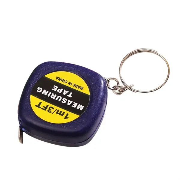 Square Tape Measure Keychain - Square Tape Measure Keychain - Image 4 of 6