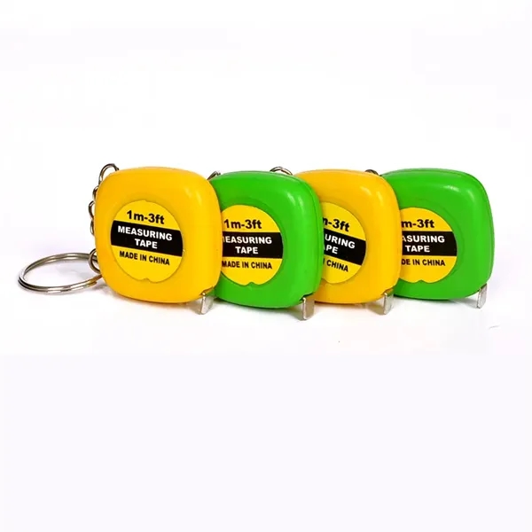 Square Tape Measure Keychain - Square Tape Measure Keychain - Image 5 of 6