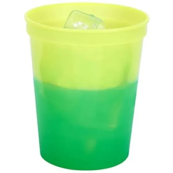 16 oz. Color Changing Smooth Plastic Stadium Cup - 16 oz. Color Changing Smooth Plastic Stadium Cup - Image 6 of 10