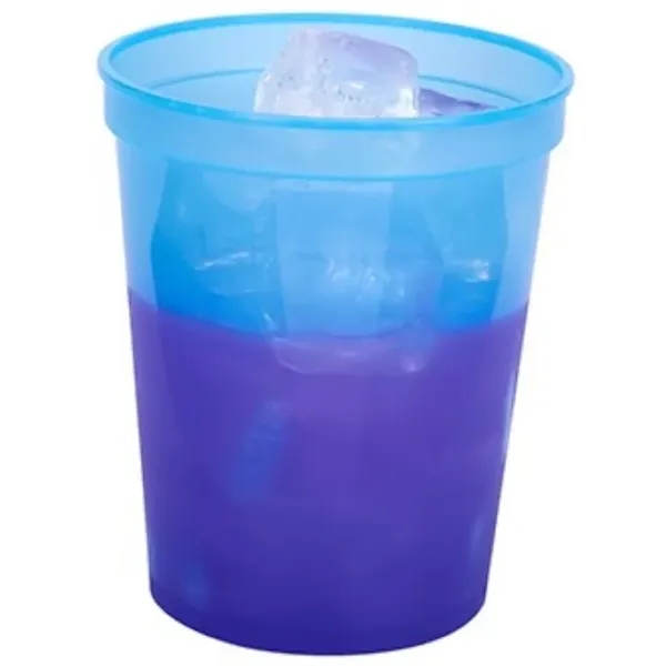 16 oz. Color Changing Smooth Plastic Stadium Cup - 16 oz. Color Changing Smooth Plastic Stadium Cup - Image 10 of 10