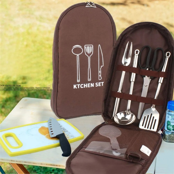 Cooking Utensils Storage Portable Pouch - Cooking Utensils Storage Portable Pouch - Image 2 of 4