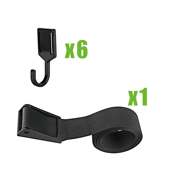Treestand Strap Gear Hangers With Hooks - Treestand Strap Gear Hangers With Hooks - Image 2 of 3