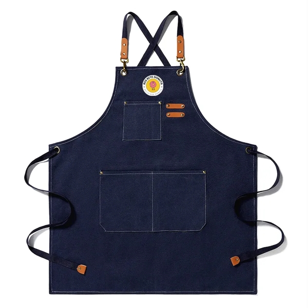 Kitch Style Washed Canvas Apron - Colors - Kitch Style Washed Canvas Apron - Colors - Image 0 of 11