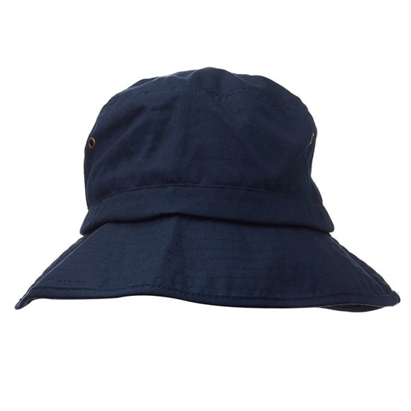 Foldable Cotton Bucket Hats - Foldable Cotton Bucket Hats - Image 6 of 6