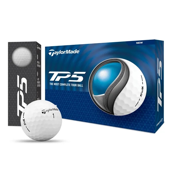 TaylorMade TP5 Golf Balls - TaylorMade TP5 Golf Balls - Image 0 of 5