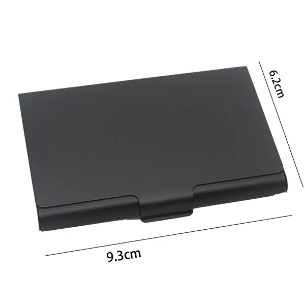 Portable Aluminum Alloy Business Card Holder Case - Portable Aluminum Alloy Business Card Holder Case - Image 2 of 2