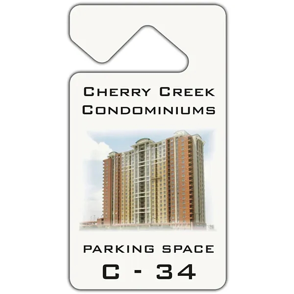 Custom 2 3/4" X 5" Prism Hang Tag