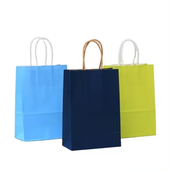 Kraft Paper Gift Bags - Kraft Paper Gift Bags - Image 3 of 3