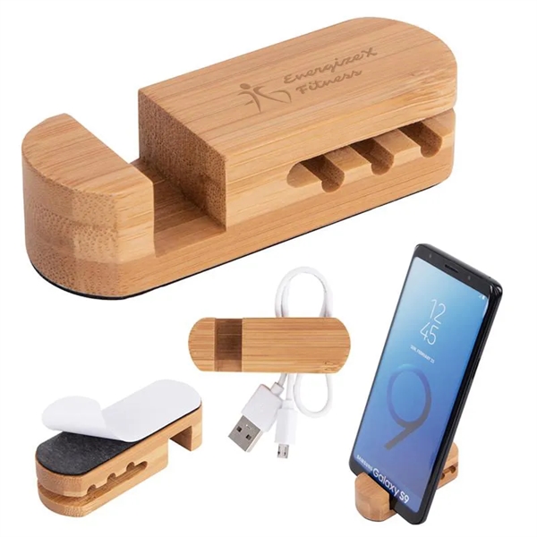 Bamboo Desktop Cable Organizer - Bamboo Desktop Cable Organizer - Image 0 of 0