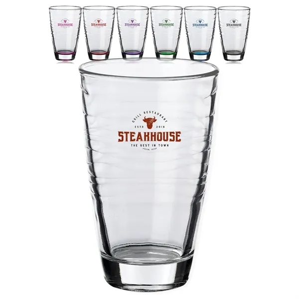 12 oz. Cooler Waves Beverage Glasses - 12 oz. Cooler Waves Beverage Glasses - Image 0 of 6