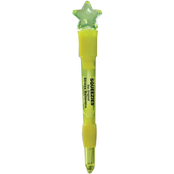 Ballpoint Light Up Yellow Star Pen - Ballpoint Light Up Yellow Star Pen - Image 1 of 4