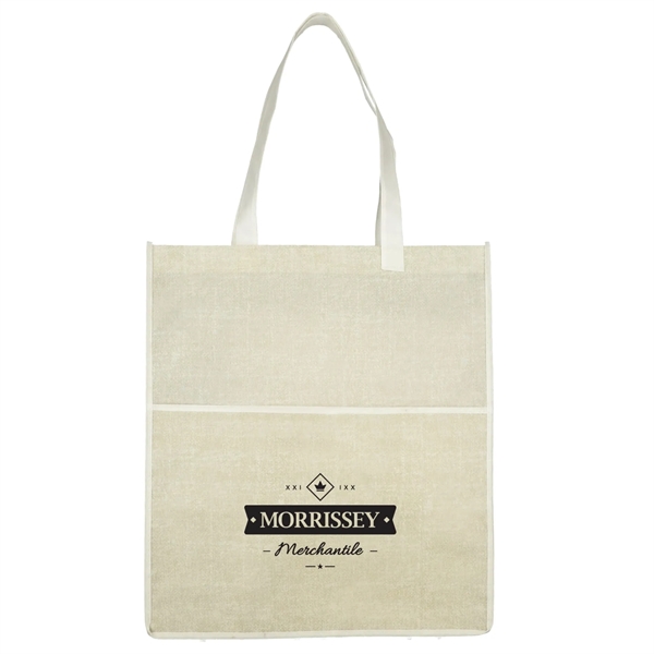 Apollo Recycled Non-Woven Convention Tote - Apollo Recycled Non-Woven Convention Tote - Image 0 of 1