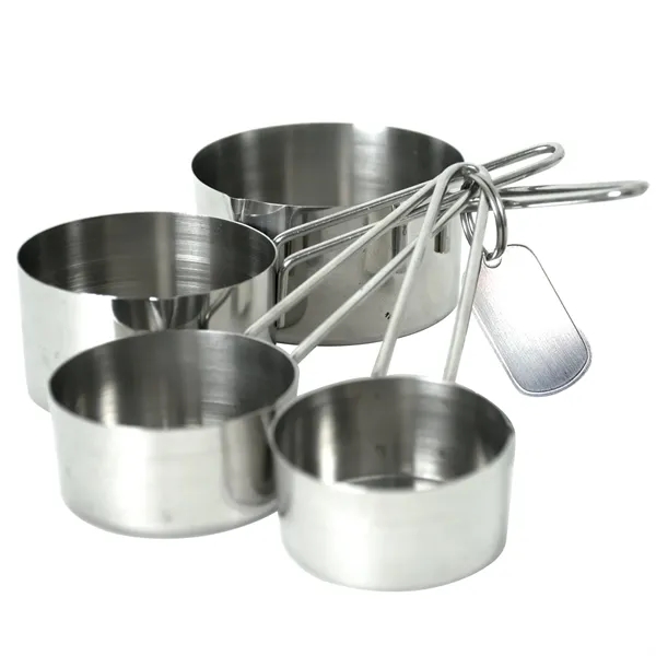 Stainless Steel Measuring Cups - Stainless Steel Measuring Cups - Image 2 of 2