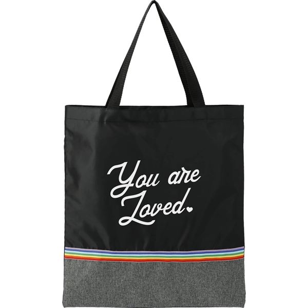 Rainbow RPET Convention Tote - Rainbow RPET Convention Tote - Image 1 of 5