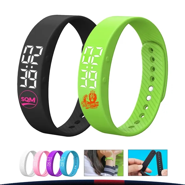 Grosia Pedometer Bracelet - Grosia Pedometer Bracelet - Image 0 of 6