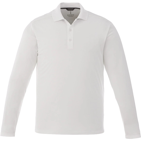 Men's MORI Long Sleeve Polo - Men's MORI Long Sleeve Polo - Image 20 of 20