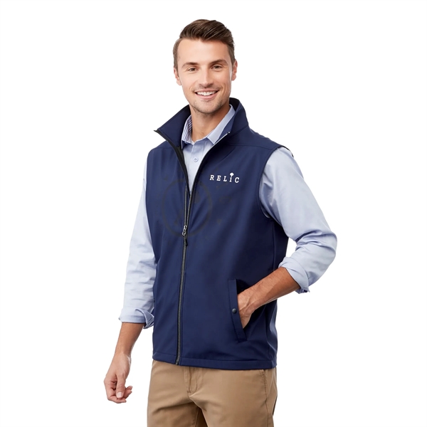 Men's WARLOW Softshell Vest - Men's WARLOW Softshell Vest - Image 16 of 17