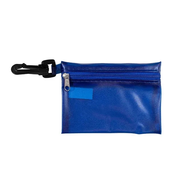 Tech Car Accessory Kit in Translucent Carabiner Zipper Pouch - Tech Car Accessory Kit in Translucent Carabiner Zipper Pouch - Image 2 of 6