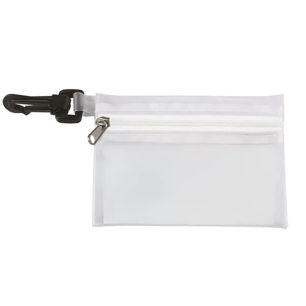 Tech Car Accessory Kit in Translucent Carabiner Zipper Pouch - Tech Car Accessory Kit in Translucent Carabiner Zipper Pouch - Image 4 of 6