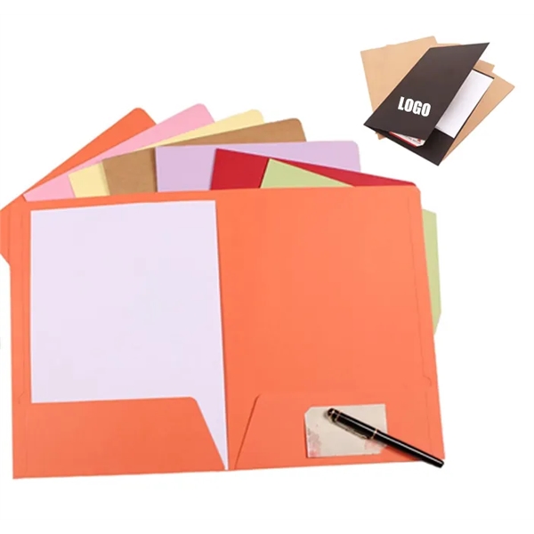 A4 Paper File Folder With Pocket - A4 Paper File Folder With Pocket - Image 0 of 2