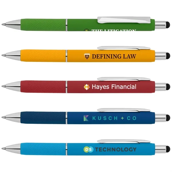 Serena Retractable Gel Stylus Pen