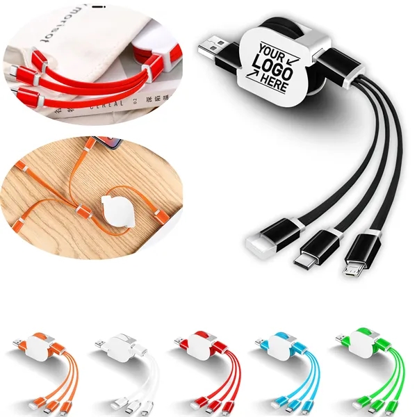 3-in- 1 Charging Cable - 3-in- 1 Charging Cable - Image 0 of 6
