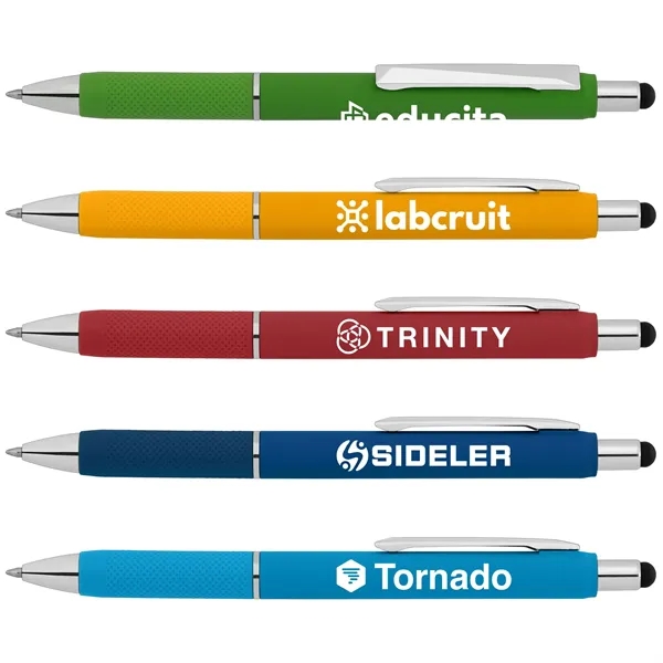 Serena Retractable Gel Stylus Pen