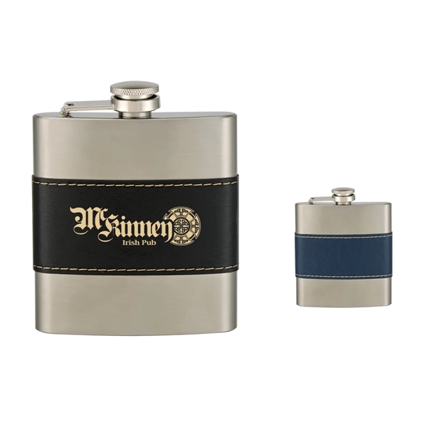 6 Oz. McCarty Flask - 6 Oz. McCarty Flask - Image 0 of 4