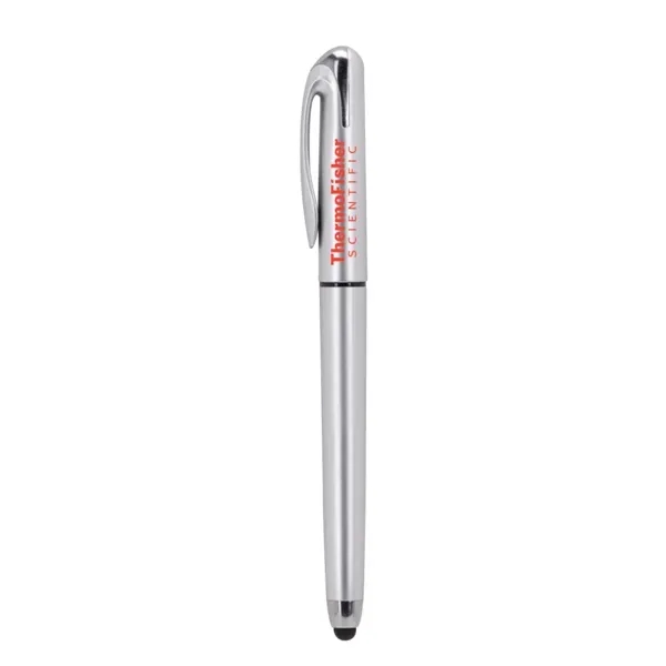 Custom Basecamp River Recycled Plastic Hybrid Writing Pen