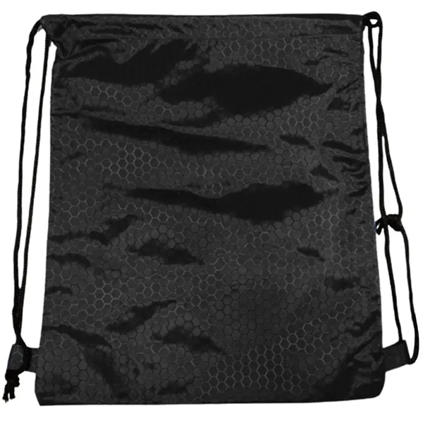 Hexagonal Shape Fabric Drawstring (13.5" x 16.5")