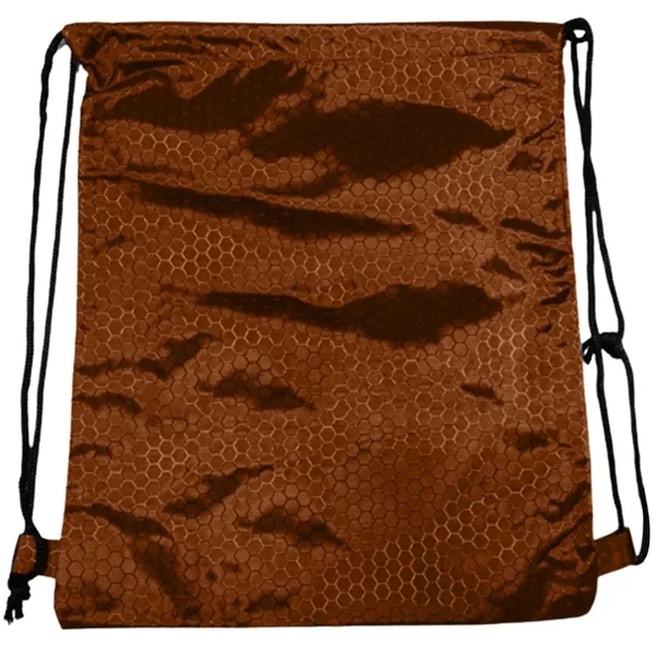 Hexagonal Shape Fabric Drawstring (13.5" x 16.5")